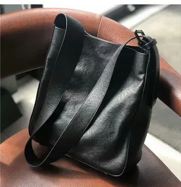 소가죽 숄더백 새상품 블랙 A4 사이즈