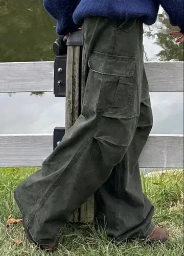 밴딩 카고 팬츠