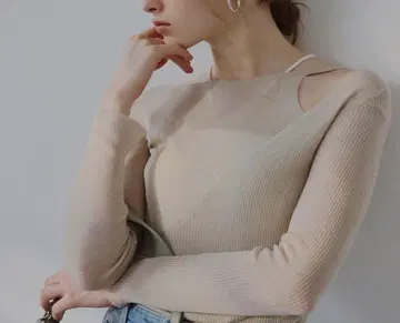 [ 즉완 ] Aimeine 스이비시아 스팽글 니트