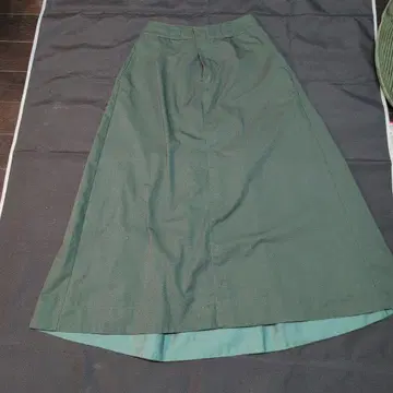 Dickies 다크 그린 롱 스커트