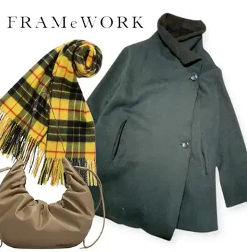 [ 세탁 가능 ] FRAMeWORK*프레임워크 보아 안감 자켓