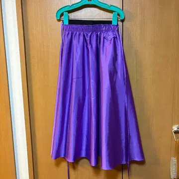 nao serati 플레어 스커트 보라색 D 사이즈
