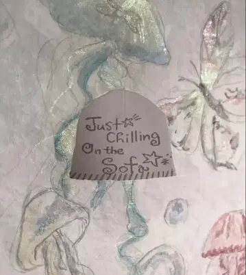 TINA:JOJUN 스티치 장식 오리지널 패턴 비니