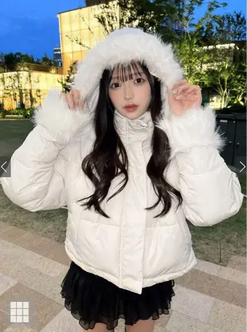 GRL 멀티 Way 후드 부착 퍼 다운 자켓 kd81