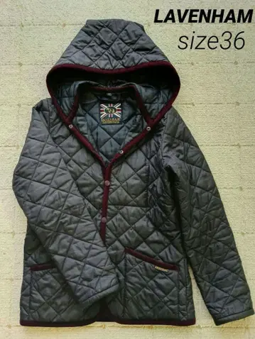 LAVENHAM 라벤햄 퀼팅 자켓 퍼플