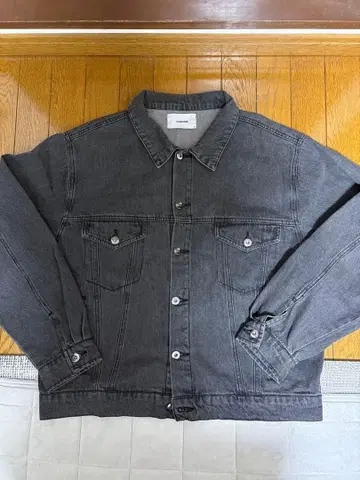 다크 그레이 데님 자켓