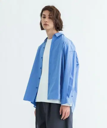 시티 토마스 메이슨 콜라보 셔츠 THOMAS MAISON 블루