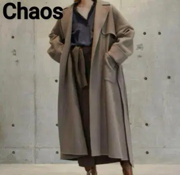 Chaos 카오스 수페리어 더블 코트 벨트 리버 코트