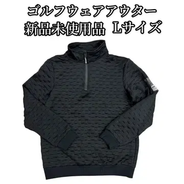 골프웨어 아우터 아우터 미사용 새상품 L 사이즈 블랙 골프웨어
