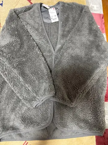 UNIQLO 라이트 보아 플리스 가디건 M 사이즈