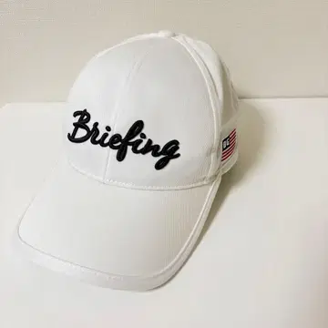 [ 새상품급 ] BRIEFING ( 브리핑 ) 캡 여성용 화이트