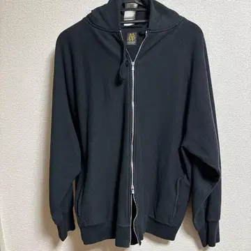 BATONER 블랙 풀 집업 후드티 사이즈 4