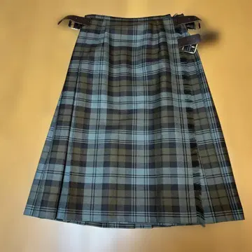 오닐 오브 더블린 타탄 체크 플리츠 스커트, 랩 스커트