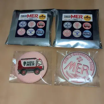 TOKYOMER 트레이딩 자수 캔뱃지 세트 미개봉 새상품