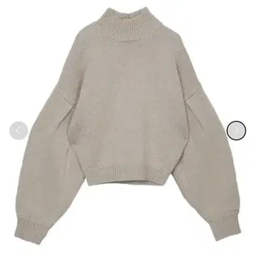 AMERI 아메리 BALLOON SLEEVE KNIT TOP