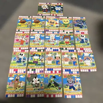 호빵맨 캐릭터 카드 21장 세트 닻