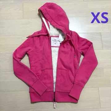 [ 새상품 택 포함 ] 후드 부착 핑크 후드티 XS