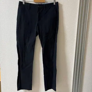 블랙 치노 팬츠