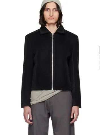 Omar Afridi Black zip up jacket