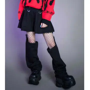 스터드 장식 절대 영역 팬츠 양산형 지뢰계