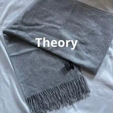 Theory 캐시미어 100% 그레이 스톨 F