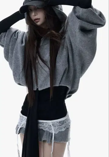 THEREDTHREAD S shaggy shorts gray M