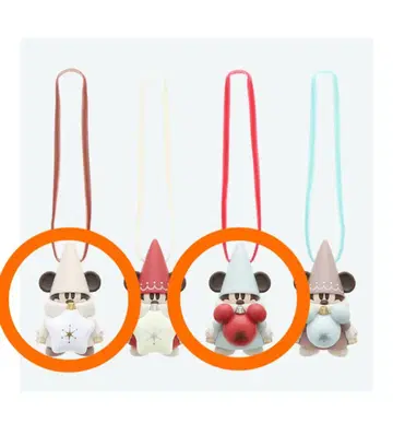 리루린린 캡슐 토이 2025 크리스마스 디즈니 2세트