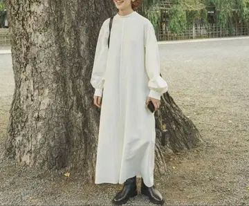 BLOOM & BRANCH Phlannel 롱 원피스