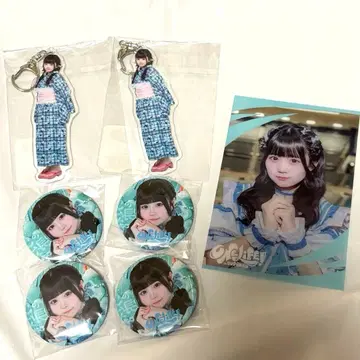 iLiFE! 니지하 미니 무도관 복권 아크릴 키링 캔뱃지 카드