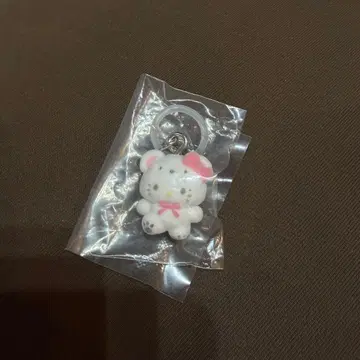 산리오 후와후와 스노우 키티 메지루시 액세서리