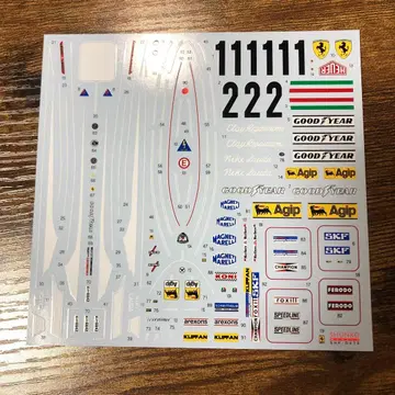 1/20 데칼 페라리 312T