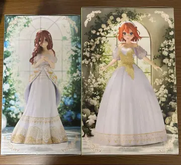 5등분의 신부 나카노 미쿠 나카노 네잎 피규어 원화전 ver. 2개 세트