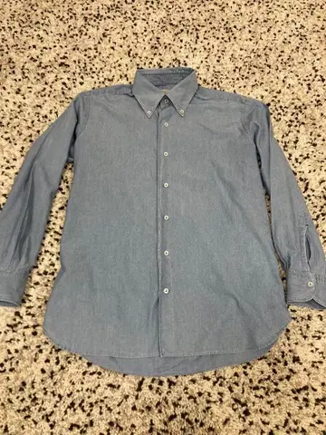 새상품급 오리안 데님 샴브레이 셔츠 39 빔즈 F