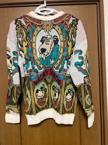 새상품급 FICCE 돈 코니시 니트 스웨터 구제 빈티지