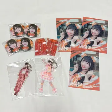 iLiFE! 코구마 마무 복권 아크릴 키링 캔 배지 부적