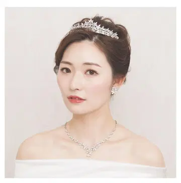 ANNAN WEDDING 지르코니아 목걸이 세트 DN53
