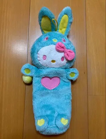 키티 토끼 코스튬 봉제 인형 펜 케이스
