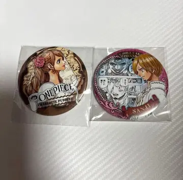 ONE PIECE 원피스 상디 푸딩 캔뱃지 세트