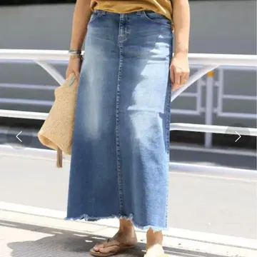 [ Deuxieme Classe ] SURT 데님 스커트 프리 사이즈