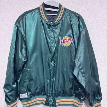 바시티 자켓 리버서블 VISION 그린 & 블랙