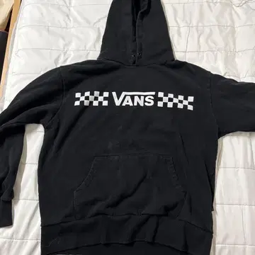 VANS 블랙 후드티 M 사이즈