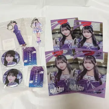 iLiFE! 순령 미키 무도관 복권 아크릴 키링 캔뱃지 카드