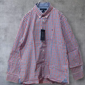 미사용 타미힐피거 TOMMY HILFIGER 체크 셔츠 XXL