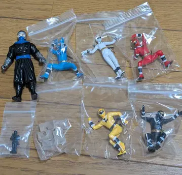 HG 카쿠렌쟈 피규어 세트 프리미엄 반다이 닌자전대 카쿠렌쟈