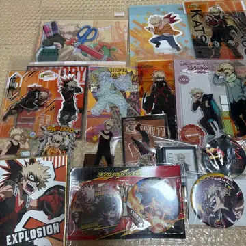 히로아카 바쿠고 카츠키 아크릴 스탠드 캔뱃지 묶음 판매