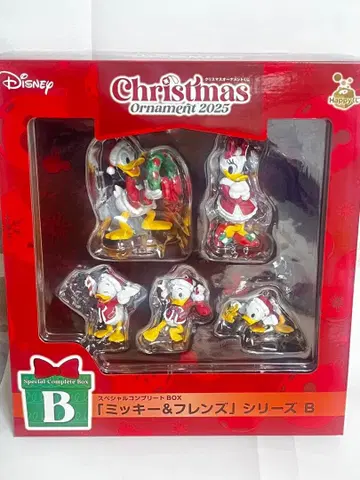 크리스마스 오너먼트 2025 미키&프렌즈 제일복권 B