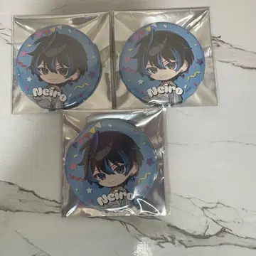 EL6 네이로 하프애니데포 캔뱃지 3개