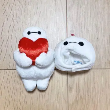 디즈니 베이맥스 하트 키링 모자