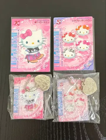 헬로키티 러브앤베리 시크릿 참 카드