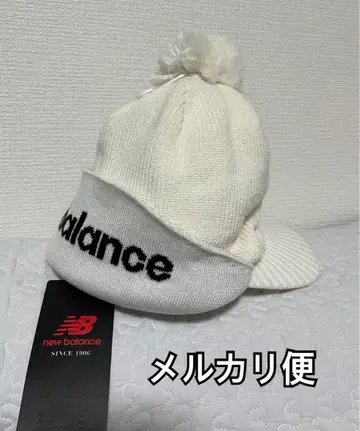 뉴발란스 2WAY 비니 니트 모자